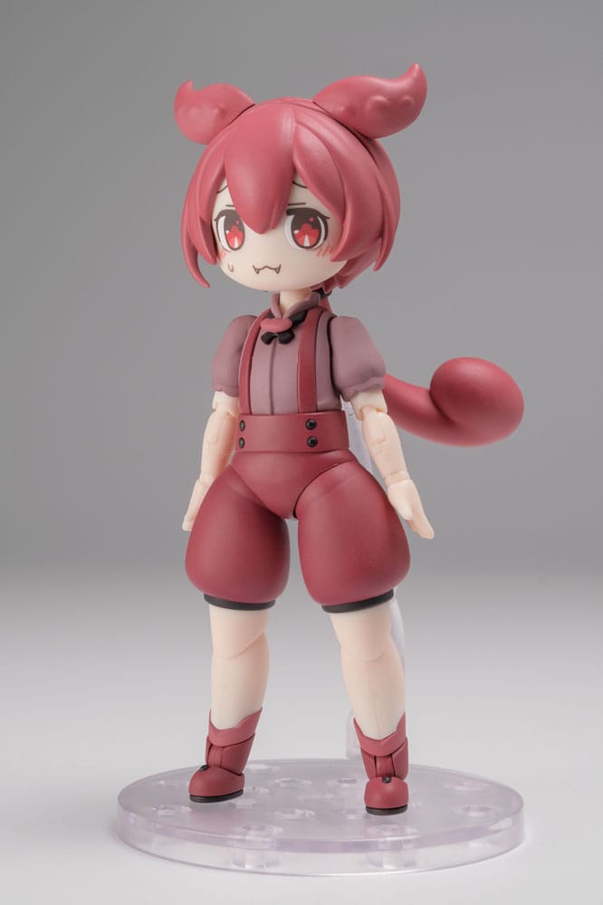 Tohoku Zunko Plastic Model Kit 1/12 Plafia Ankomon Mini Figure Set 10cm - Model Kit - Plum - Hobby Figures UK