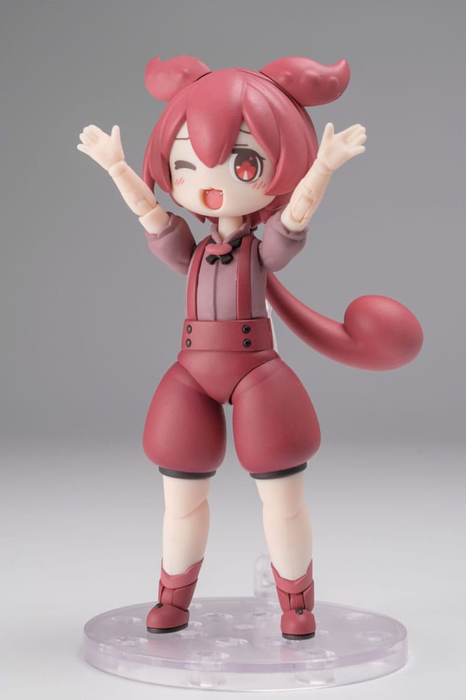 Tohoku Zunko Plastic Model Kit 1/12 Plafia Ankomon Mini Figure Set 10cm - Model Kit - Plum - Hobby Figures UK