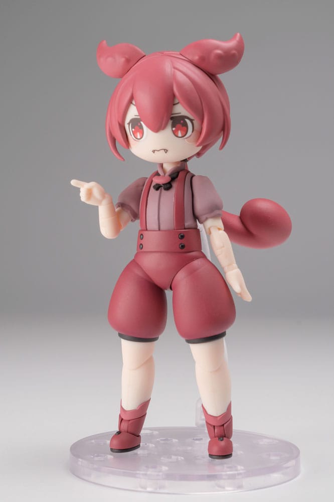 Tohoku Zunko Plastic Model Kit 1/12 Plafia Ankomon Mini Figure Set 10cm - Model Kit - Plum - Hobby Figures UK