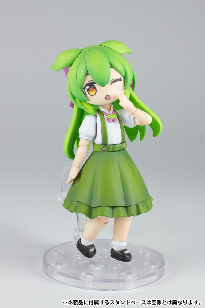 Tohoku Zunko Plastic Model Kit 1/12 Plafia Ojosama Zundamon 10cm - Model Kit - Plum - Hobby Figures UK