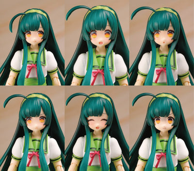 Tohoku Zunko Plastic Model Kit 1/12 Plafia Tohoku Zunko Mini Figure Set 13cm - Model Kit - Plum - Hobby Figures UK