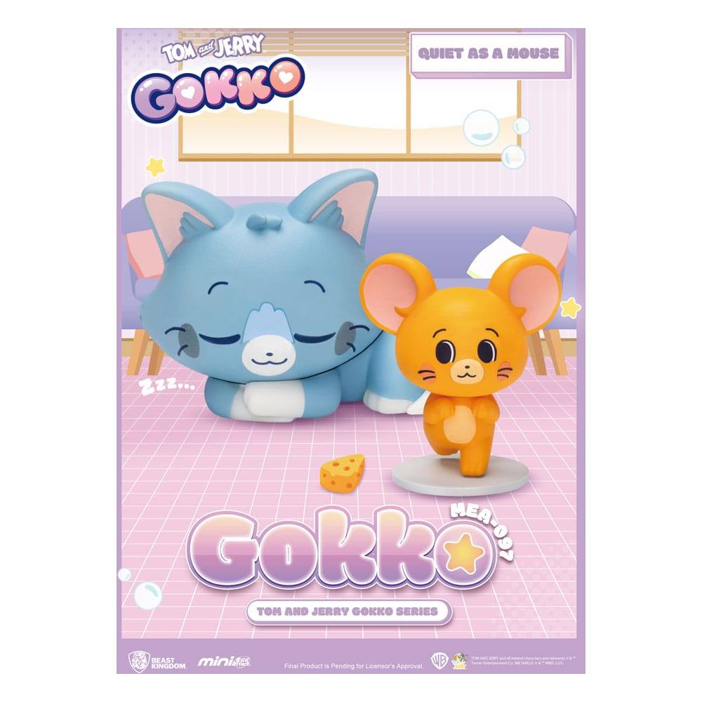 Tom & Jerry Gokko Series figures Blind Box (6) - Mini Figures - Beast Kingdom Toys - Hobby Figures UK