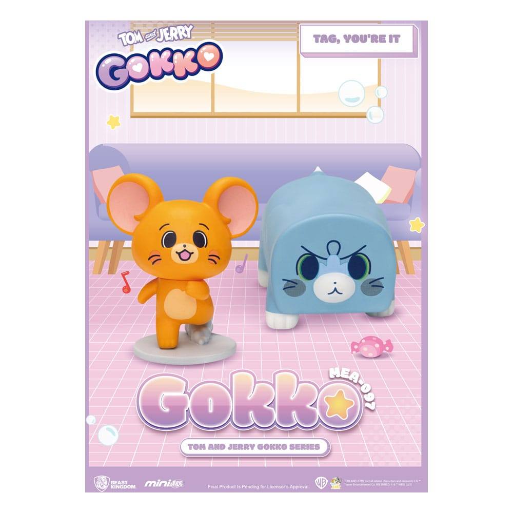 Tom & Jerry Gokko Series figures Blind Box (6) - Mini Figures - Beast Kingdom Toys - Hobby Figures UK