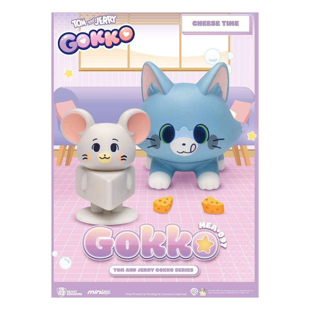 Tom & Jerry Gokko Series figures Blind Box (6) - Mini Figures - Beast Kingdom Toys - Hobby Figures UK