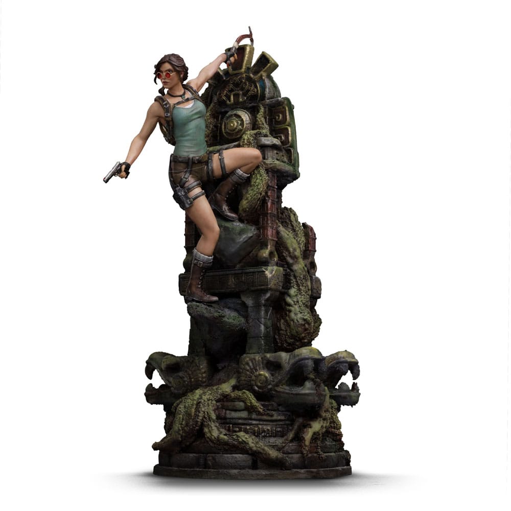 Tomb Raider Deluxe Art Scale Statue 1/10 Lara Croft 36cm - Scale Statue - Iron Studios - Hobby Figures UK