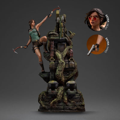 Tomb Raider Deluxe Art Scale Statue 1/10 Lara Croft 36cm - Scale Statue - Iron Studios - Hobby Figures UK
