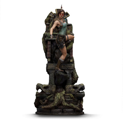 Tomb Raider Deluxe Art Scale Statue 1/10 Lara Croft 36cm - Scale Statue - Iron Studios - Hobby Figures UK