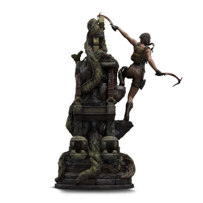 Tomb Raider Deluxe Art Scale Statue 1/10 Lara Croft 36cm - Scale Statue - Iron Studios - Hobby Figures UK