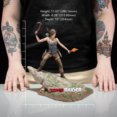 Tomb Raider PVC Statue Lara Croft Survivor Era 33cm - Scale Statue - Dark Horse - Hobby Figures UK