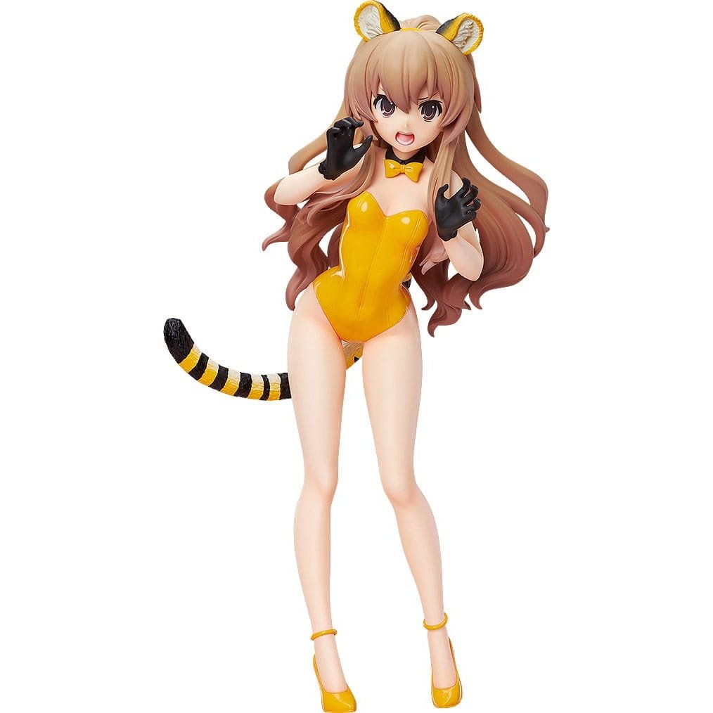 Toradora PVC Statue 1/4 Taiga Aisaka: Bare Leg Tiger Ver. 35cm - Scale Statue - FREEing - Hobby Figures UK