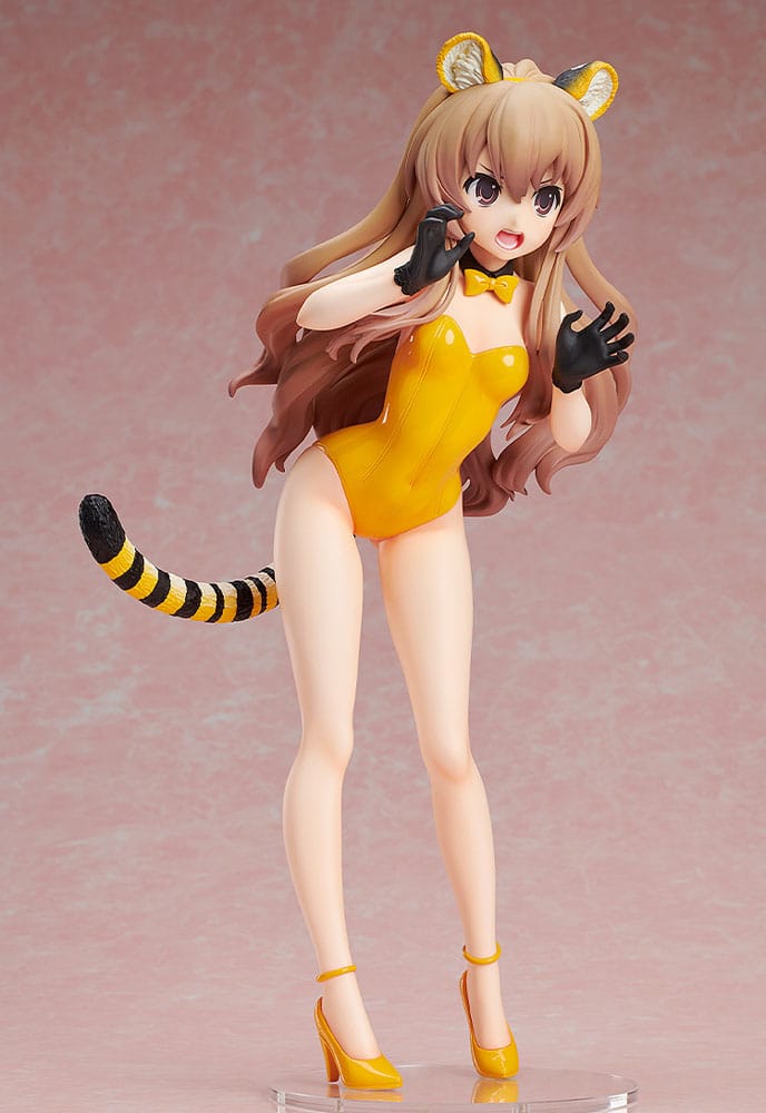 Toradora PVC Statue 1/4 Taiga Aisaka: Bare Leg Tiger Ver. 35cm - Scale Statue - FREEing - Hobby Figures UK