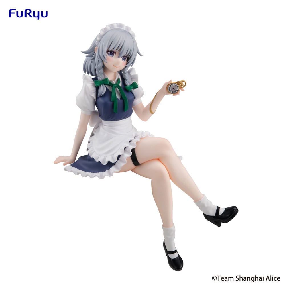 Touhou Project Noodle Stopper PVC Statue Sakuya Izayoi 14cm - Scale Statue - Furyu - Hobby Figures UK