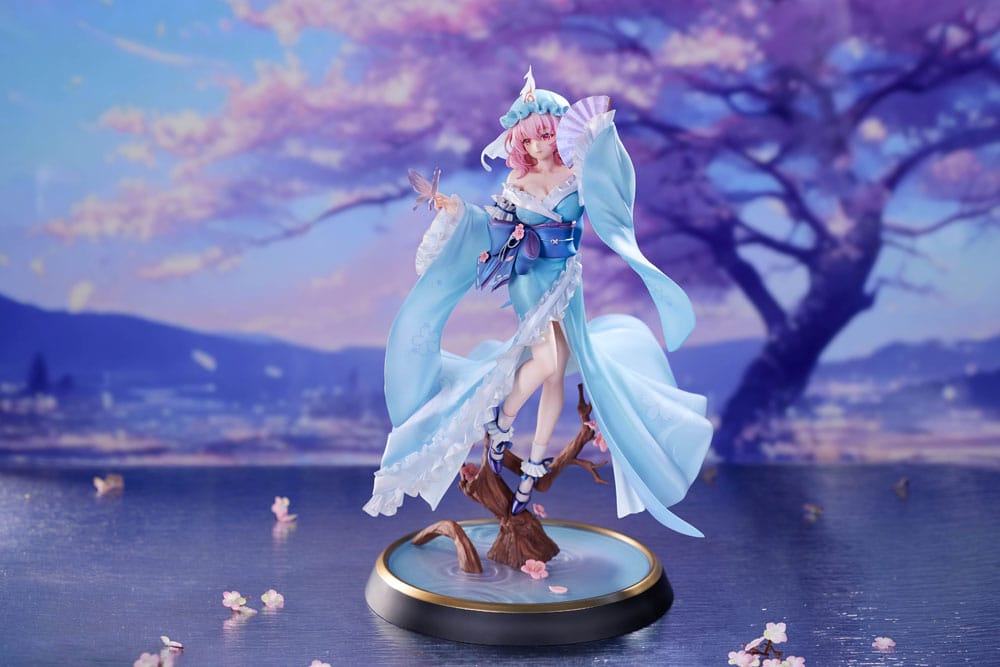 Touhou Project PVC Statue 1/6 Ghost From the Calamitous Nirvana Yuyuko Saigyouji 32cm - Scale Statue - Magi Arts - Hobby Figures UK