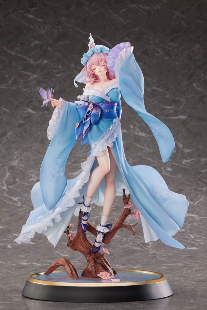 Touhou Project PVC Statue 1/6 Ghost From the Calamitous Nirvana Yuyuko Saigyouji Deluxe Edition 32cm - Scale Statue - Magi Arts - Hobby Figures UK