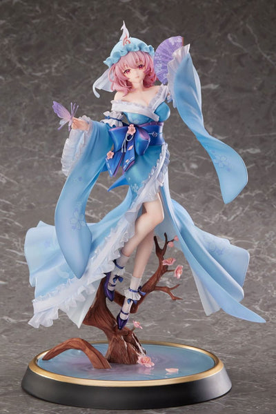 Touhou Project PVC Statue 1/6 Ghost From the Calamitous Nirvana Yuyuko Saigyouji 32cm - Scale Statue - Magi Arts - Hobby Figures UK