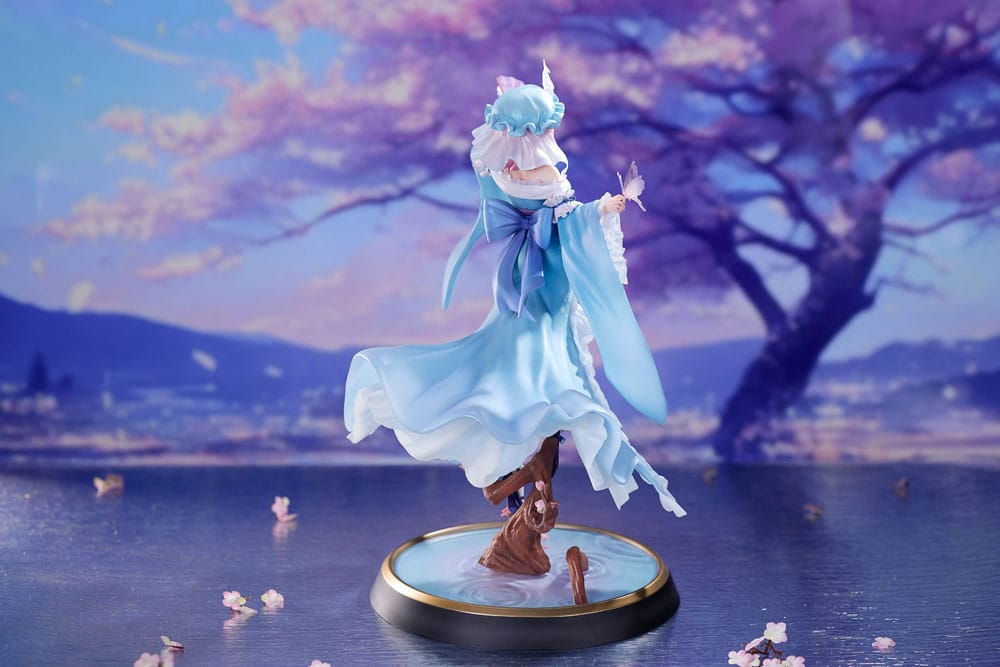 Touhou Project PVC Statue 1/6 Ghost From the Calamitous Nirvana Yuyuko Saigyouji Deluxe Edition 32cm - Scale Statue - Magi Arts - Hobby Figures UK