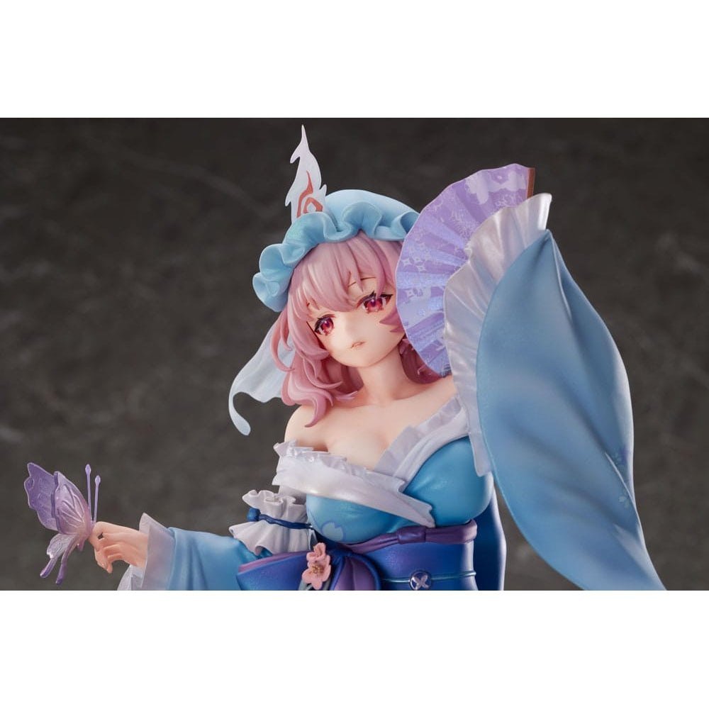 Touhou Project PVC Statue 1/6 Ghost From the Calamitous Nirvana Yuyuko Saigyouji 32cm - Scale Statue - Magi Arts - Hobby Figures UK