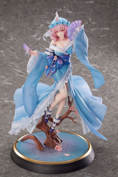 Touhou Project PVC Statue 1/6 Ghost From the Calamitous Nirvana Yuyuko Saigyouji Deluxe Edition 32cm - Scale Statue - Magi Arts - Hobby Figures UK