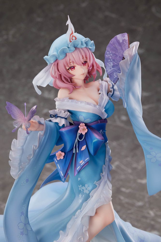 Touhou Project PVC Statue 1/6 Ghost From the Calamitous Nirvana Yuyuko Saigyouji 32cm - Scale Statue - Magi Arts - Hobby Figures UK