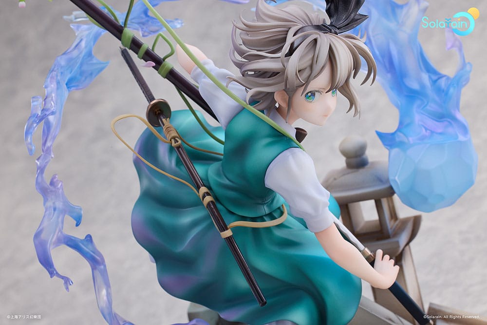 Touhou Project PVC Statue 1/7 Youmu Konpaku: Half-Human Half-Phantom Gardener Ver. 28cm - Scale Statue - Solarain - Hobby Figures UK