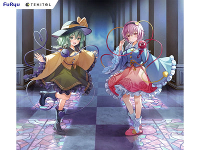 Touhou Project Tenitol PVC Statue Koishi Komeiji & Satori Komeiji 22cm - Scale Statue - Furyu - Hobby Figures UK