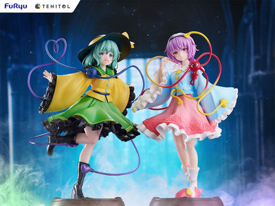 Touhou Project Tenitol PVC Statue Koishi Komeiji & Satori Komeiji 22cm - Scale Statue - Furyu - Hobby Figures UK