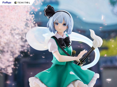 Touhou Project Tenitol PVC Statue Youmu Konpaku 19cm - Scale Statue - Furyu - Hobby Figures UK