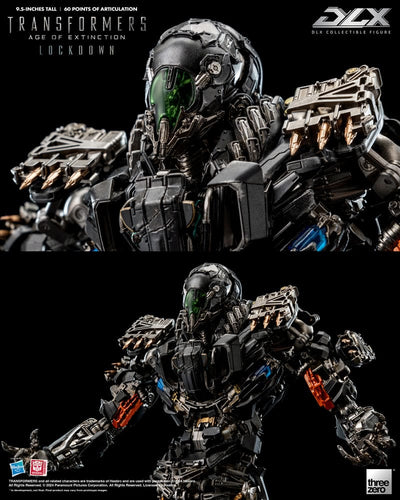 Transformers: Age of Extinction DLX Action Figure 1/6 Lockdown 24cm - Action Figures - ThreeZero - Hobby Figures UK