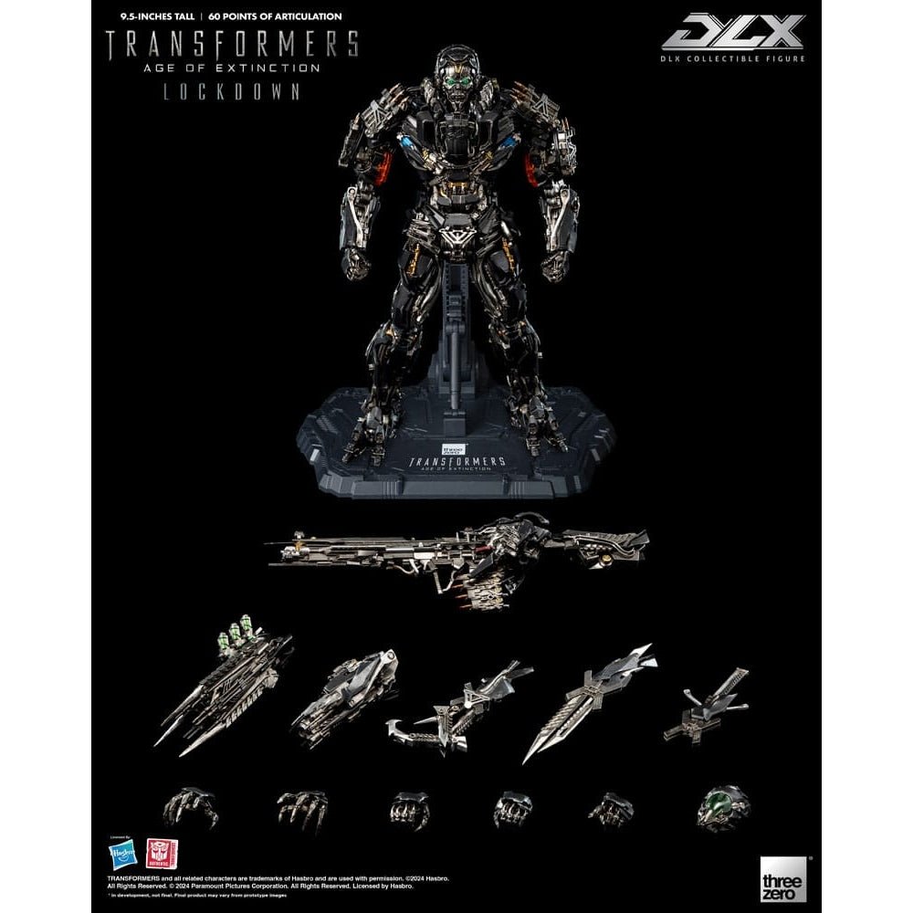 Transformers: Age of Extinction DLX Action Figure 1/6 Lockdown 24cm - Action Figures - ThreeZero - Hobby Figures UK