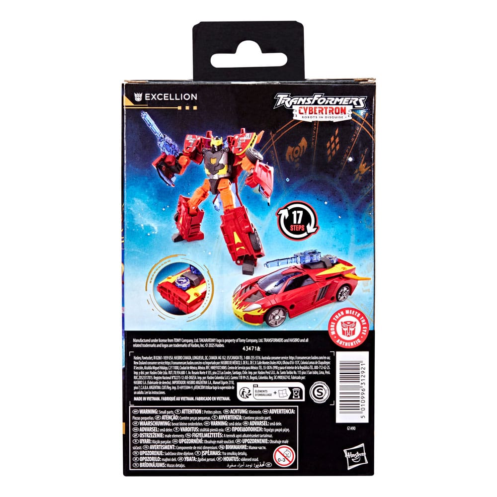 Transformers Age of the Primes Deluxe Class Action Figure Excellion 14cm - Action Figures - Hasbro - Hobby Figures UK