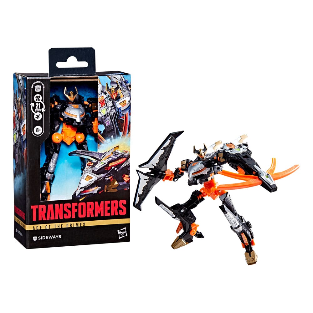 Transformers Age of the Primes Deluxe Class Action Figure Sideways 14cm - Action Figures - Hasbro - Hobby Figures UK