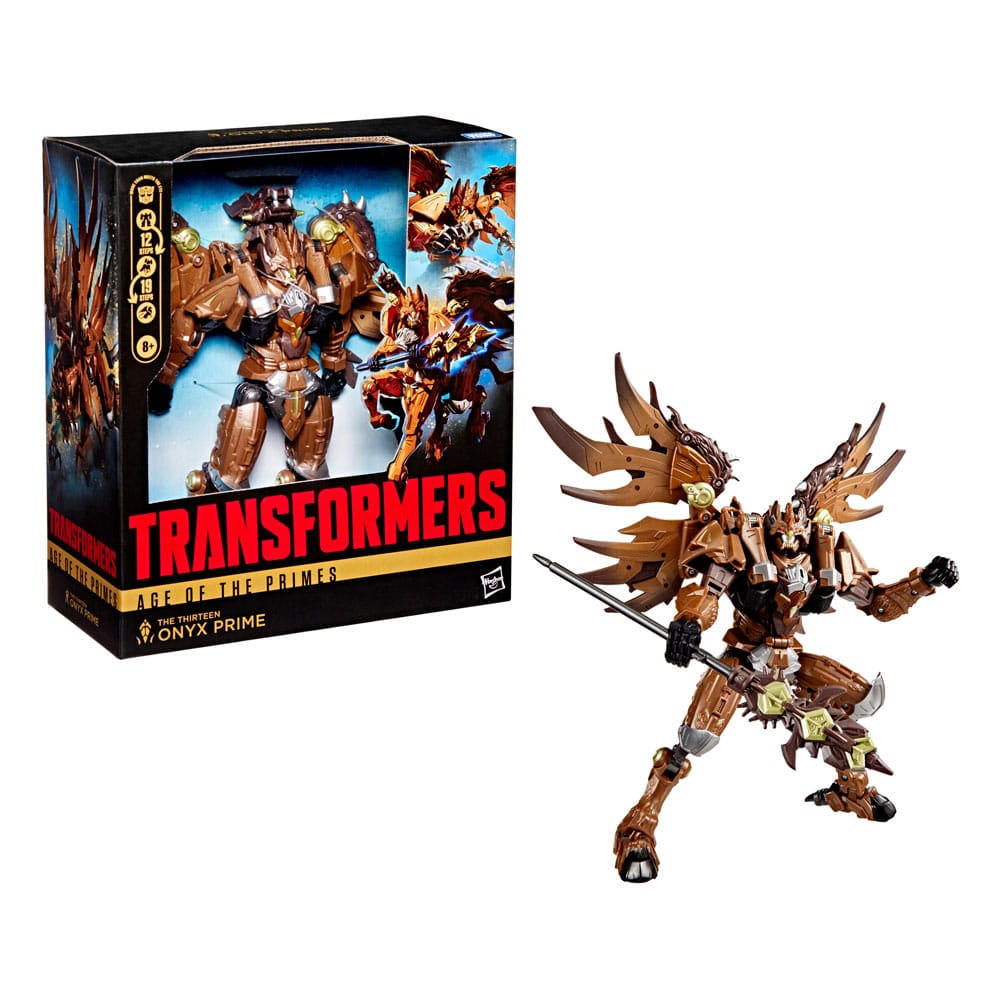 Transformers Age of the Primes Leader Class Action Figure The Thirteen: Onyx Prime 19cm - Action Figures - Hasbro - Hobby Figures UK