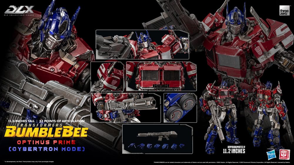 トランスフォーマー BUMBLEBEE 　OPTIMUS PRIME Transformers: Bumblebee DLX Action Figure 1/6 Optimus Prime