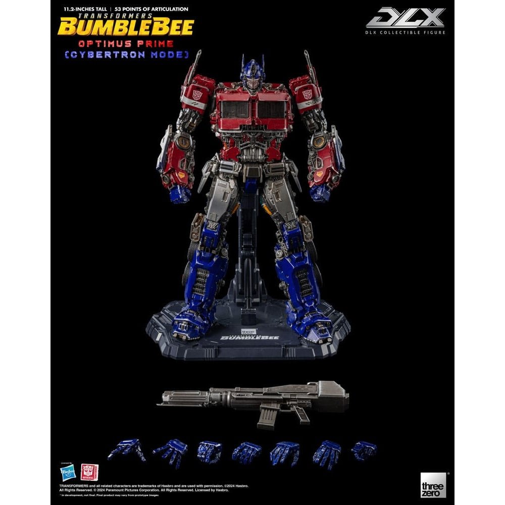 Transformers: Bumblebee DLX Action Figure 1/6 Optimus Prime (Cybertron Mode) 29cm - Action Figures - ThreeZero - Hobby Figures UK