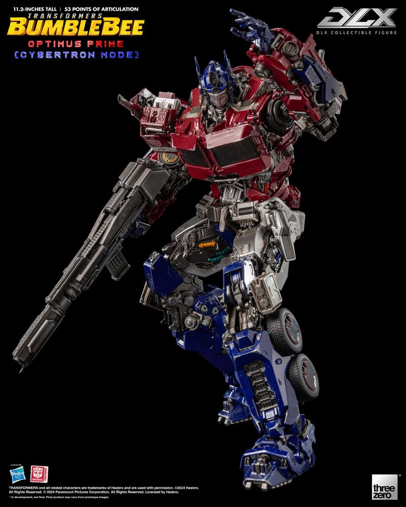 Transformers: Bumblebee DLX Action Figure 1/6 Optimus Prime (Cybertron Mode) 29cm - Action Figures - ThreeZero - Hobby Figures UK