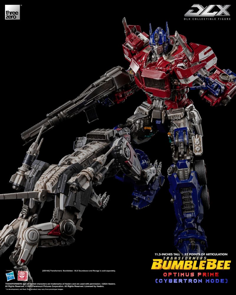 Transformers: Bumblebee DLX Action Figure 1/6 Optimus Prime (Cybertron Mode) 29cm - Action Figures - ThreeZero - Hobby Figures UK