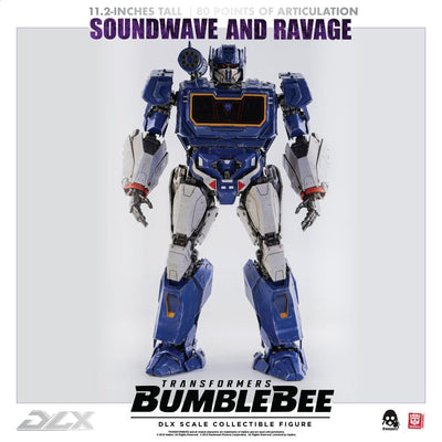 Transformers Bumblebee DLX Action Figure 2-Pack 1/6 Soundwave & Ravage 28cm - Action Figures - ThreeZero - Hobby Figures UK