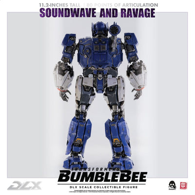 Transformers Bumblebee DLX Action Figure 2-Pack 1/6 Soundwave & Ravage 28cm - Action Figures - ThreeZero - Hobby Figures UK