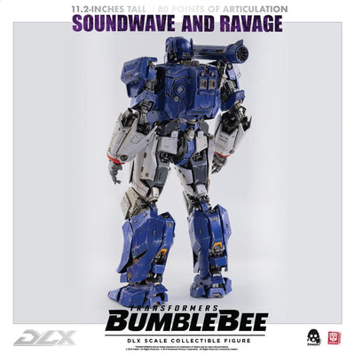 Transformers Bumblebee DLX Action Figure 2-Pack 1/6 Soundwave & Ravage 28cm - Action Figures - ThreeZero - Hobby Figures UK