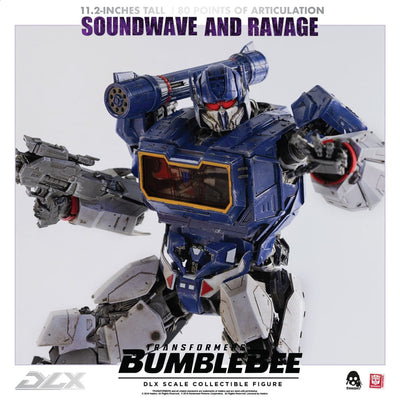 Transformers Bumblebee DLX Action Figure 2-Pack 1/6 Soundwave & Ravage 28cm - Action Figures - ThreeZero - Hobby Figures UK