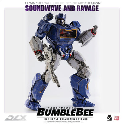 Transformers Bumblebee DLX Action Figure 2-Pack 1/6 Soundwave & Ravage 28cm - Action Figures - ThreeZero - Hobby Figures UK