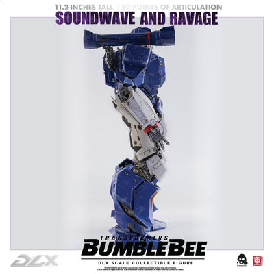 Transformers Bumblebee DLX Action Figure 2-Pack 1/6 Soundwave & Ravage 28cm - Action Figures - ThreeZero - Hobby Figures UK