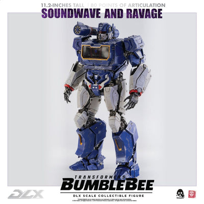 Transformers Bumblebee DLX Action Figure 2-Pack 1/6 Soundwave & Ravage 28cm - Action Figures - ThreeZero - Hobby Figures UK