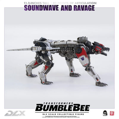 Transformers Bumblebee DLX Action Figure 2-Pack 1/6 Soundwave & Ravage 28cm - Action Figures - ThreeZero - Hobby Figures UK