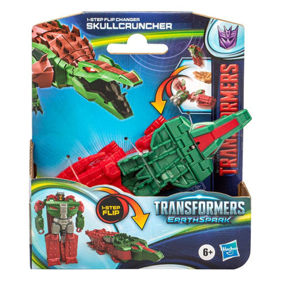 Transformers EarthSpark 1-Step Flip Changer Action Figure Skullcruncher 10cm - Action Figures - Hasbro - Hobby Figures UK