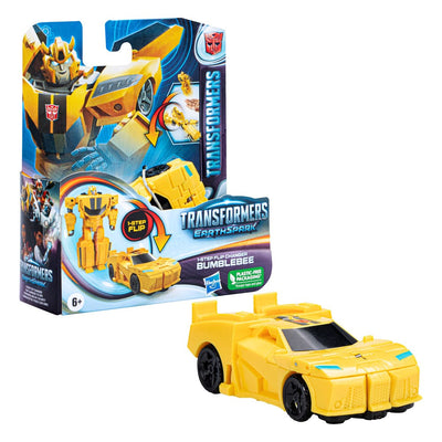 Transformers EarthSpark 1-Step Flip Changer Action Figure Bumblebee 10cm - Action Figures - Hasbro - Hobby Figures UK