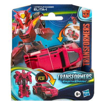 Transformers EarthSpark 1-Step Flip Changer Action Figure Elita-1 10cm - Action Figures - Hasbro - Hobby Figures UK