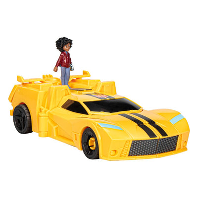 Transformers EarthSpark Spin Changer Action Figure Bumblebee & Mo Malto 20cm - Action Figures - Hasbro - Hobby Figures UK