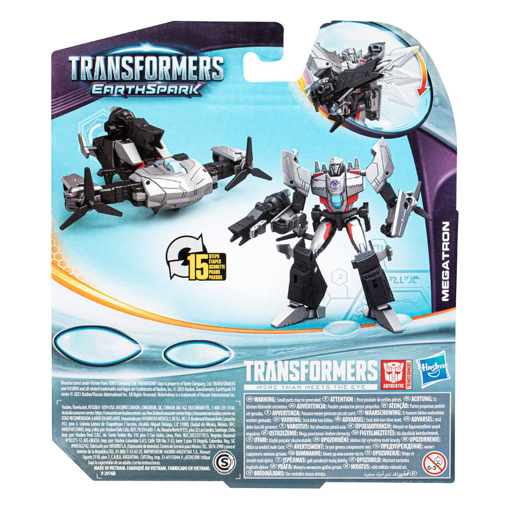 Transformers EarthSpark Warrior Class Action Figure Megatron 13cm - Action Figures - Hasbro - Hobby Figures UK
