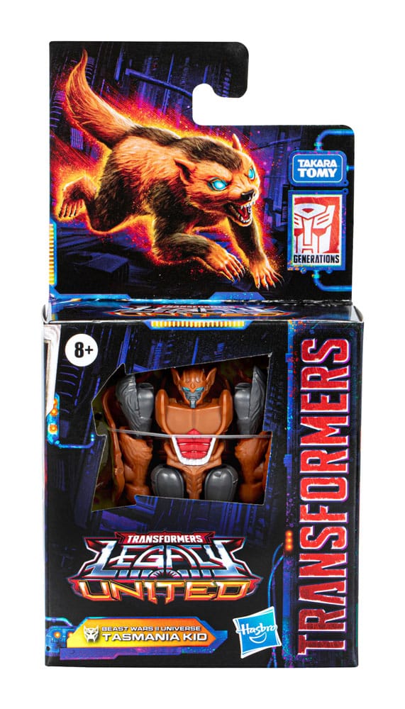 Transformers Generations Legacy United Core Class Action Figure Beast Wars II Universe Tasmania Kid 9cm - Action Figures - Hasbro - Hobby Figures UK